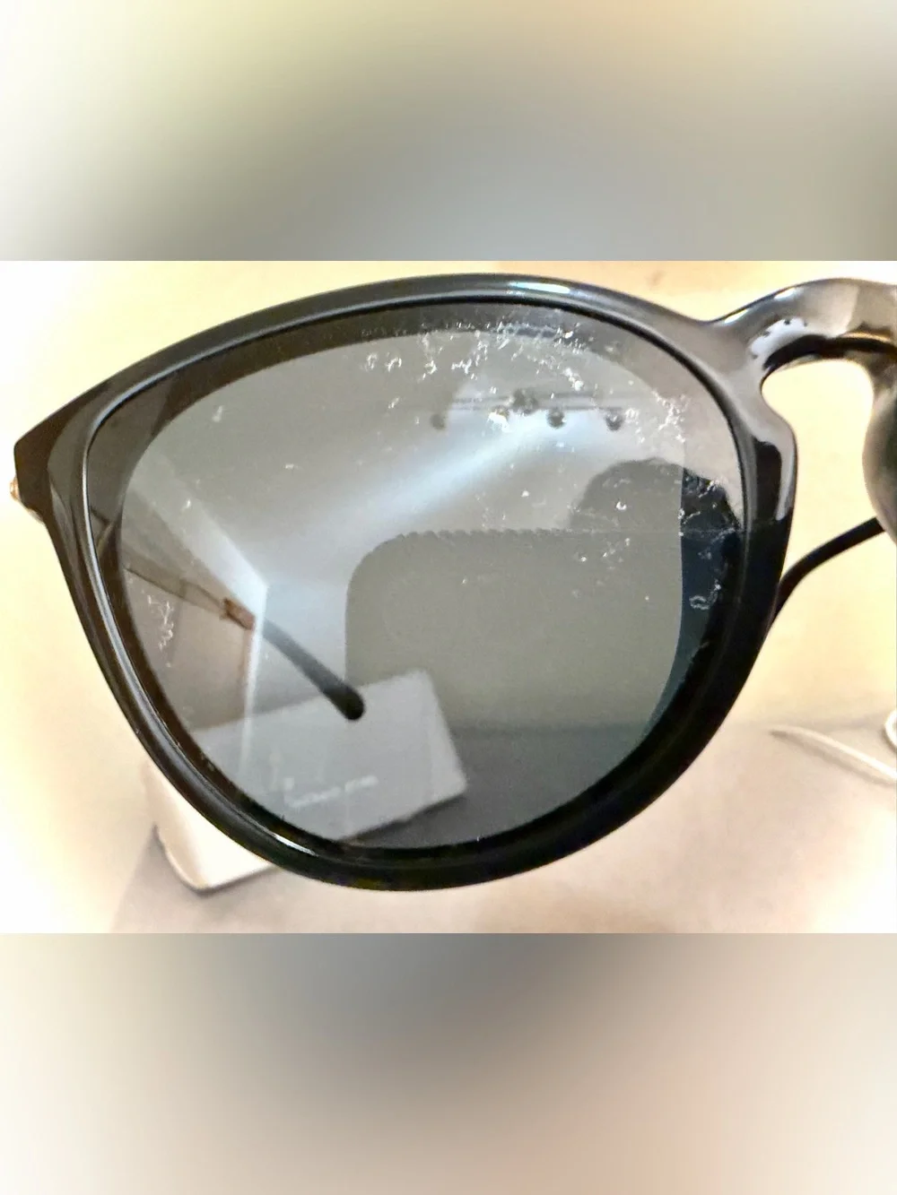 Authentic Michael Kors MK2080U 333281 Polarized Black Brow Sunglasses 56mm